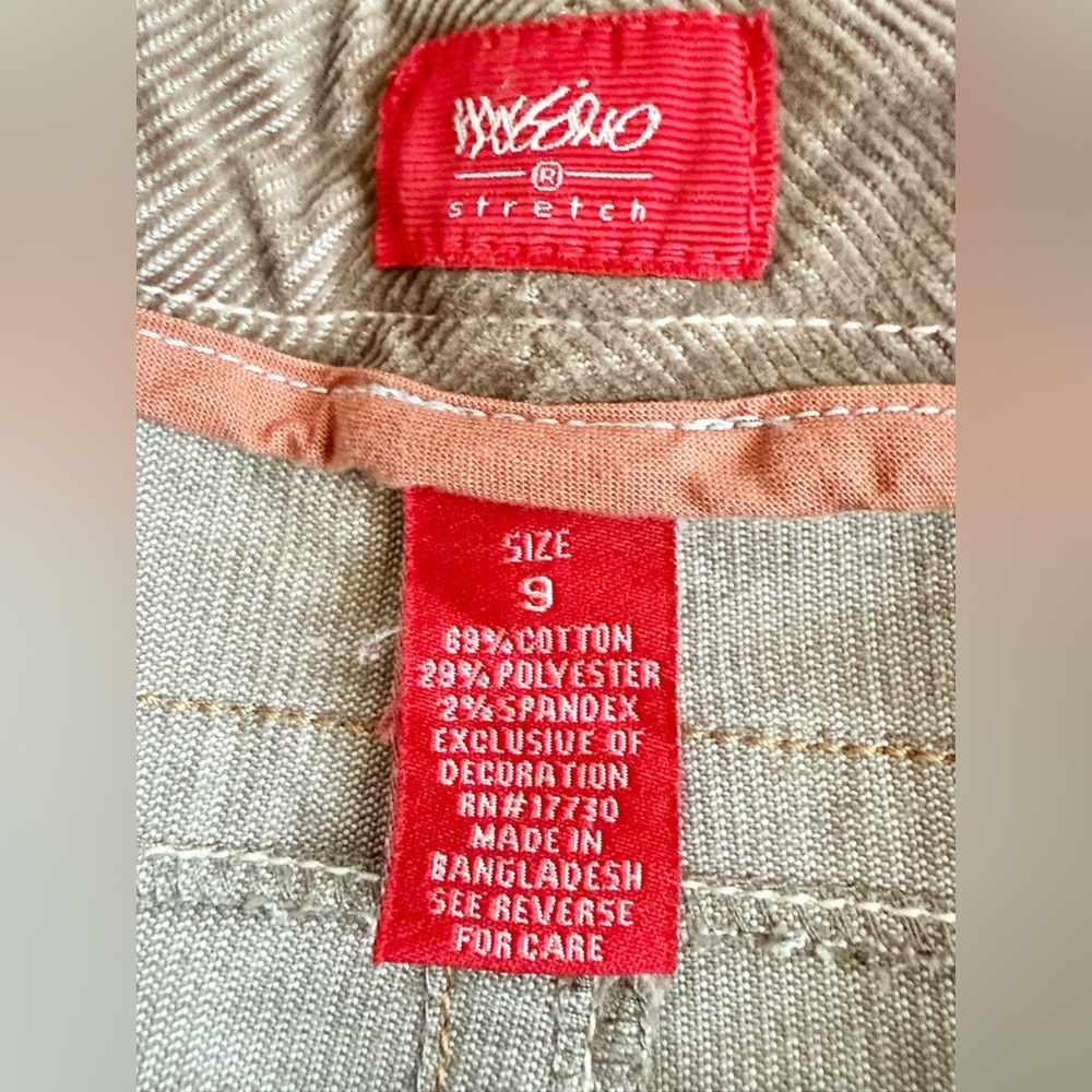 Target Mossimo Y2K Café Latte Flare Women's Corduroy’s - Picture 6 of 11